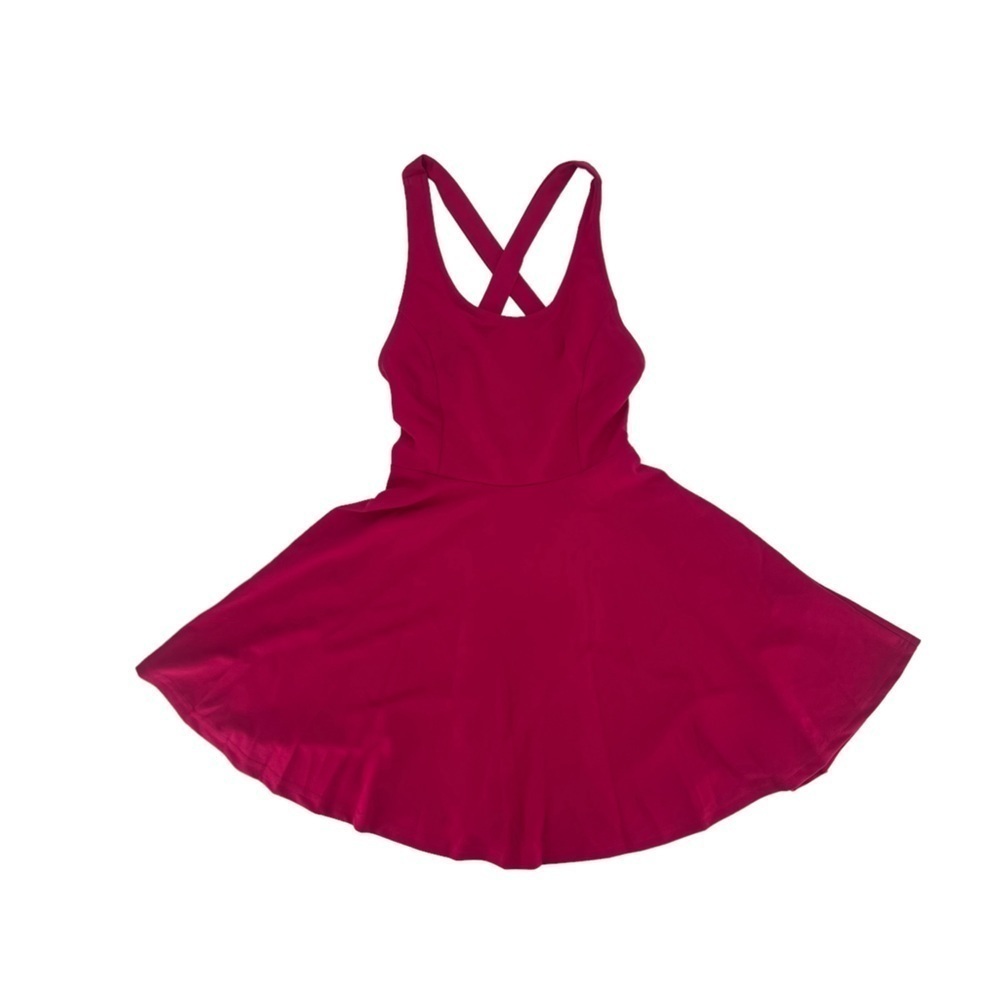SHEIN Pink Sleeveless Backless Swing Mini Dress Size XS Women’s
